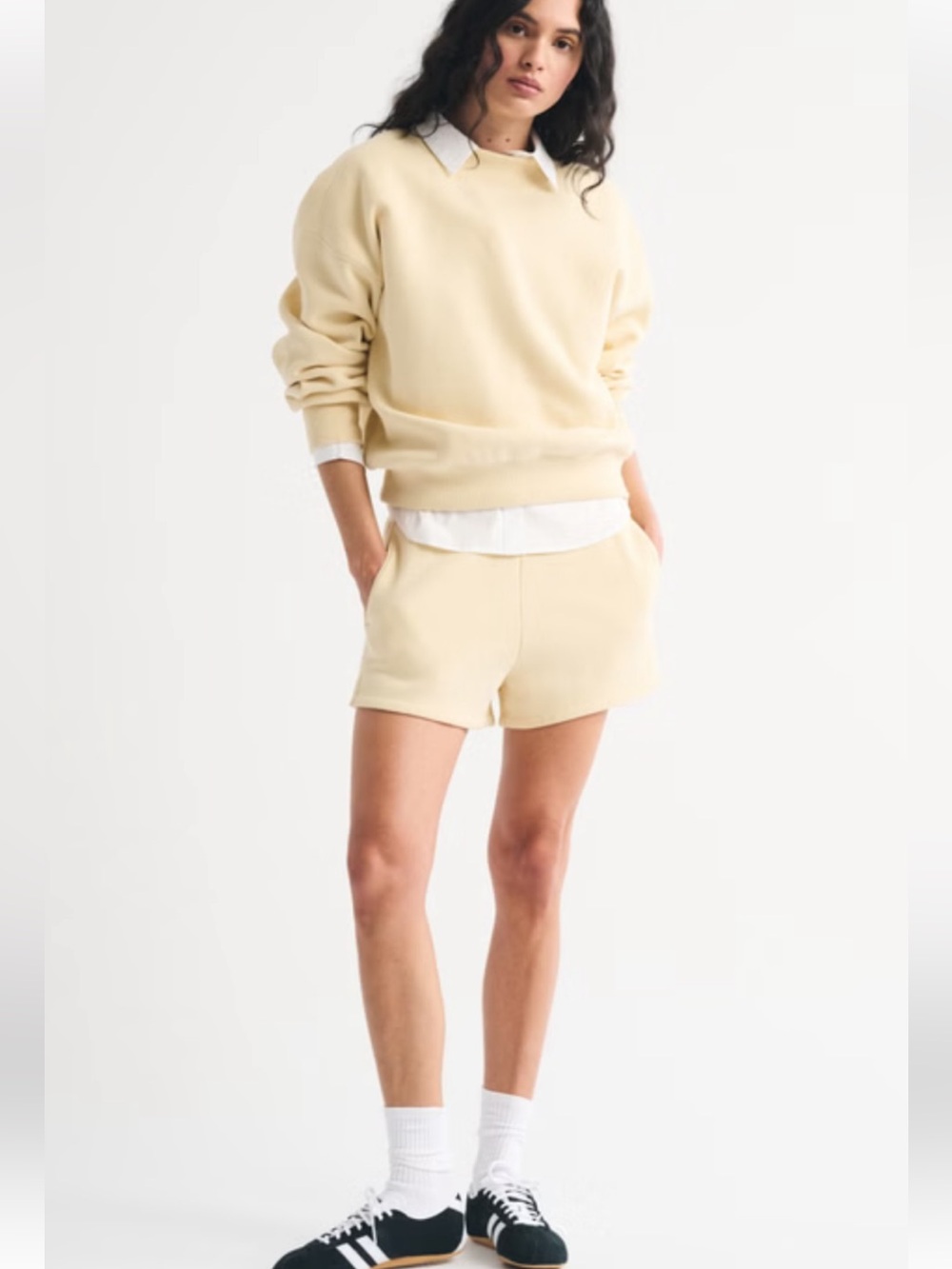 Abercrombie & Fitch High Rise Lounge Shorts